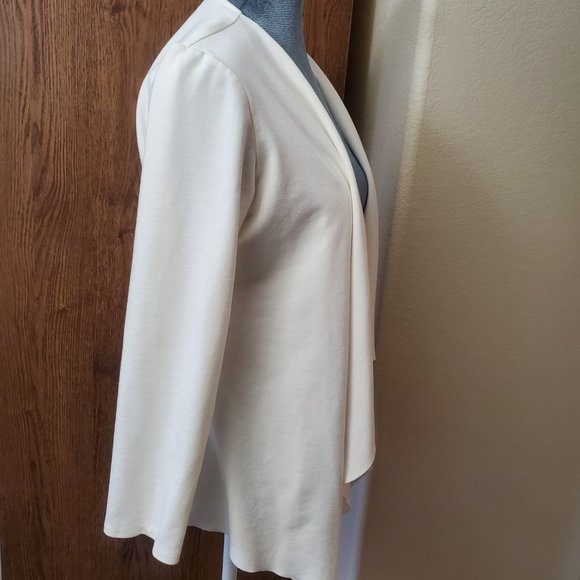 JRoberts  Womens Casual Jacket Size L White - Picture 6 of 8